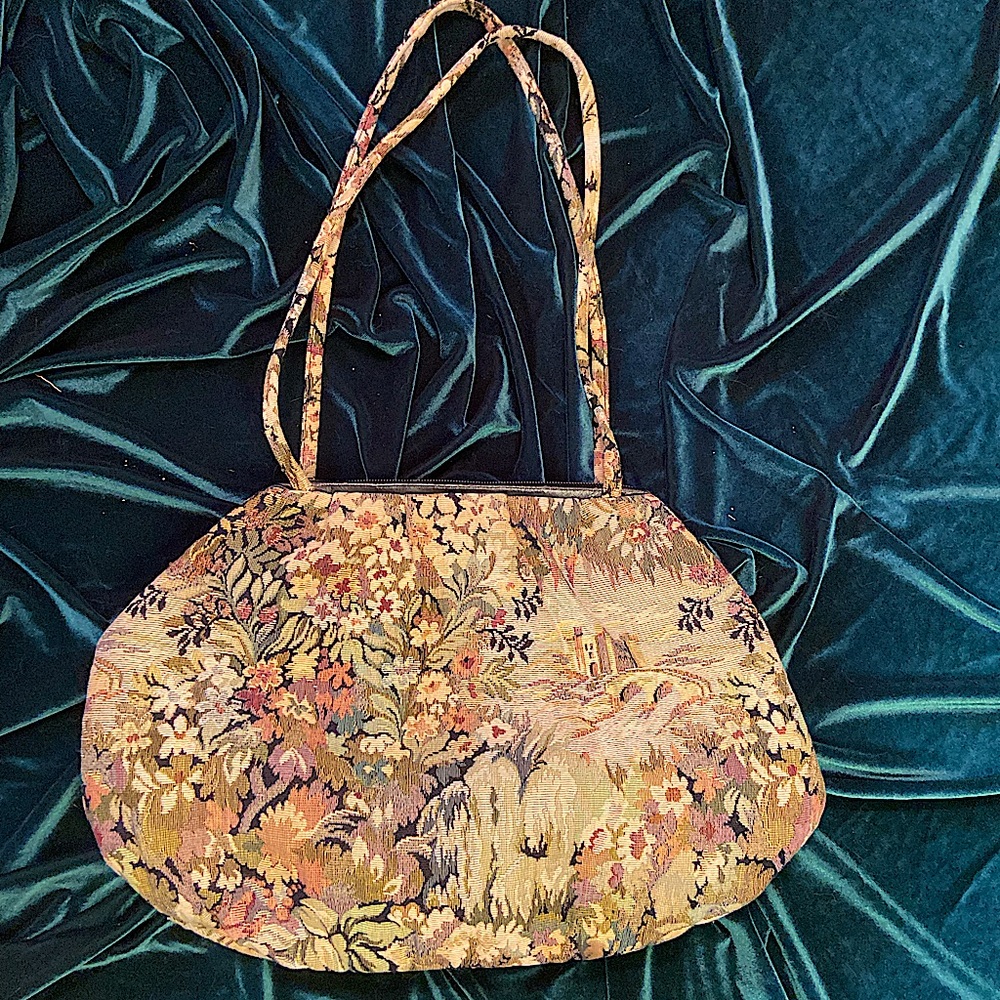 Vintage Tapestry Bag